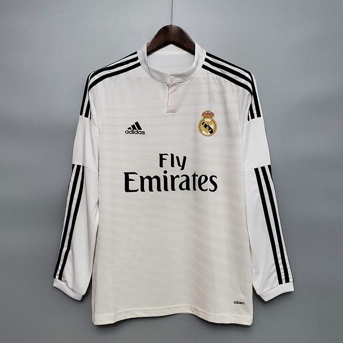 Retro Long Sleeve Real Madrid 14/15 home S-XXL