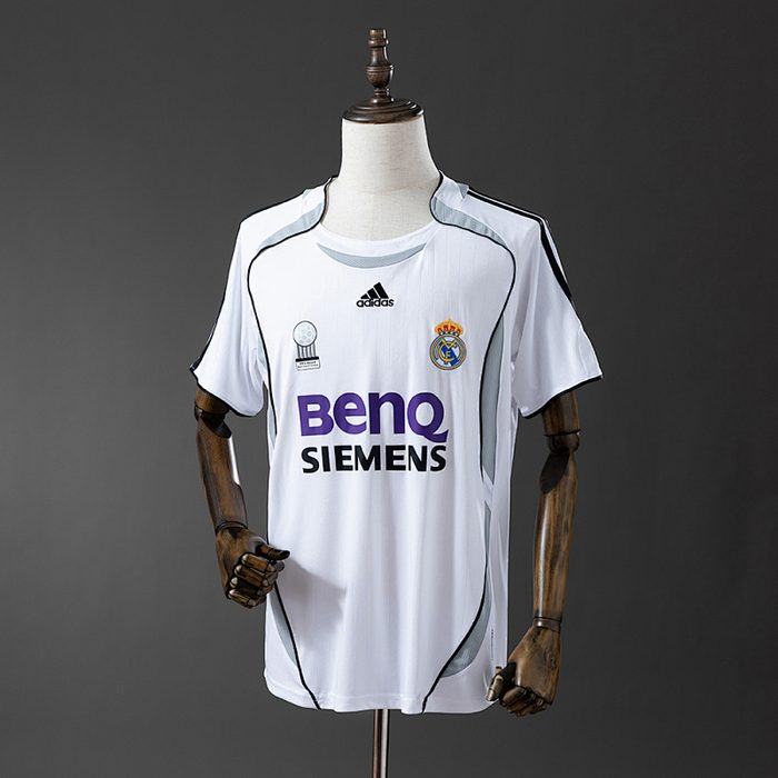 Retro Real Madrid 06/07 home S-XXL