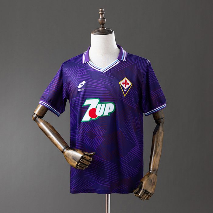 Retro 92/93 Fiorentina home S-XXL