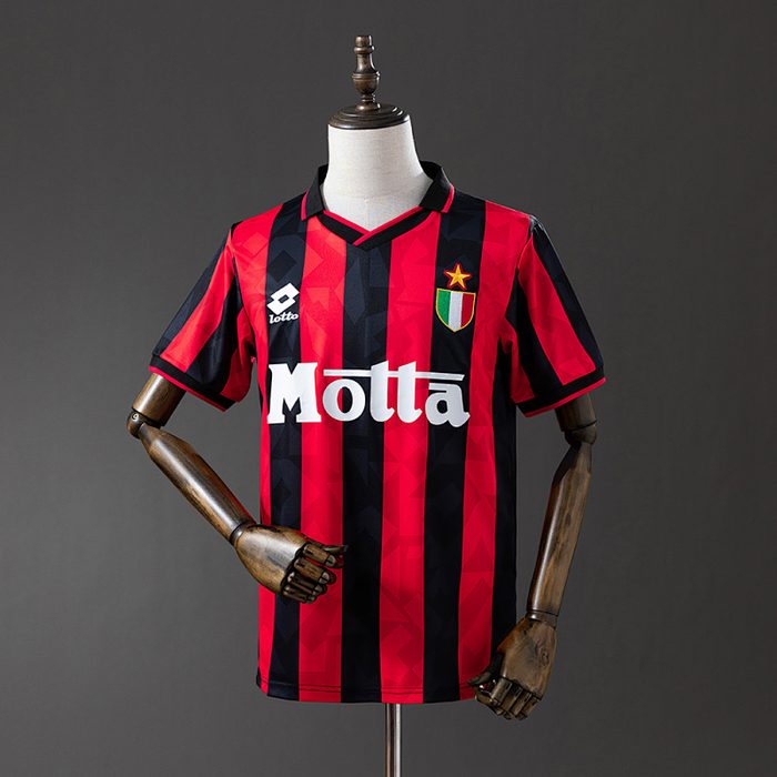 Retro 93/94 AC Milan home S-XXL