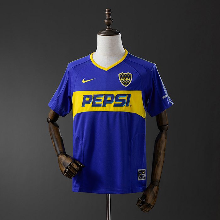 Retro Boca Juniors 03/04 home S-XXL