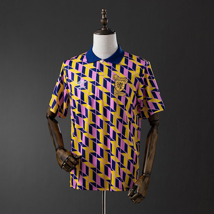 Retro Scotland 1988/89 third away S-XXL