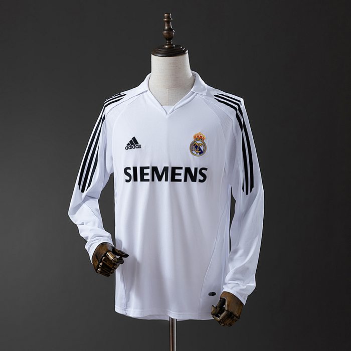 Retro long sleeve Real Madrid 05/06 home S-XXL